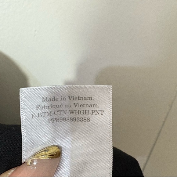 Everlane Way-High Drape Pants Black Size 6 | High Rise Wide Leg Trouser - Picture 10 of 10